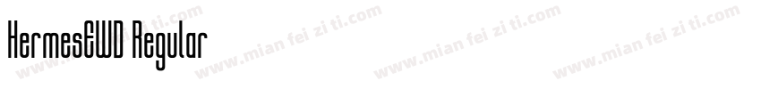 HermesEWD Regular字体转换